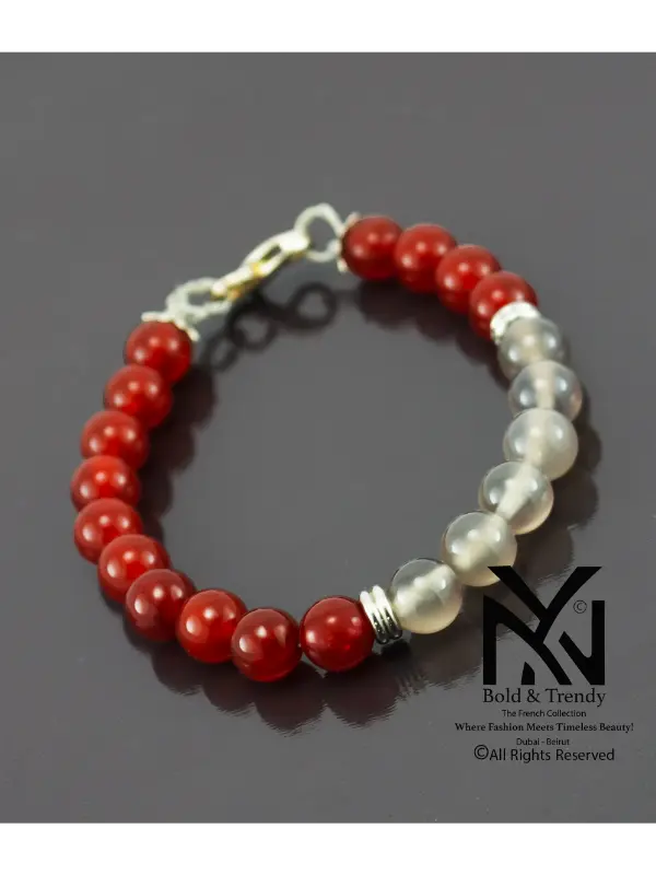 Agate Rouge et Fumée